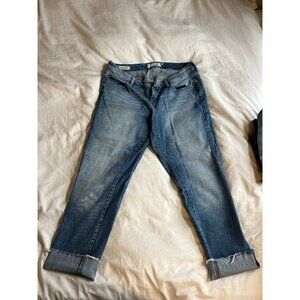 Torrid Boyfriend Plus Size Distressed Jeans Size 12